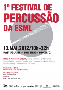 1º Festival de Percussão da ESML