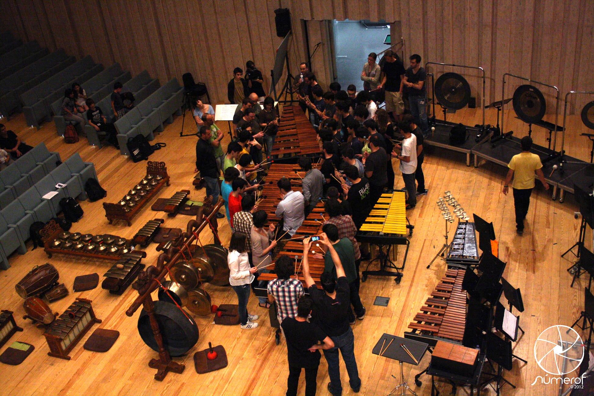 Próximos concertos: Grupo de Percussão da ESML