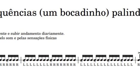 Duas sequências um bocadinho palindromas